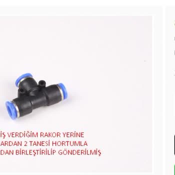 Enuygunhidrolik.com Yanlış Gelen Ürün Ve Zarar Tazmini Talebi