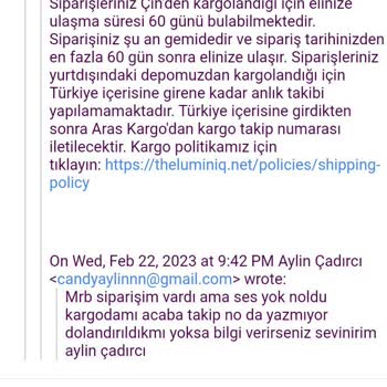 Theluminiq.net TikTok Üzerinden Lamba Aldım, Siteye Ulaşamıyorum Ve Para İademi İstiyorum!