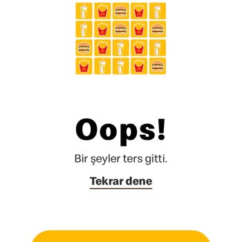 McDonald's Burger Crush Ödülümü Vermedi
