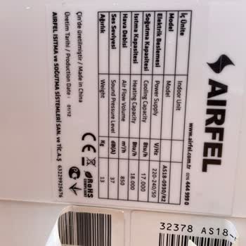 Airfel Klima Ana Kart Problemi