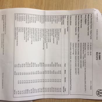 Volkswagen Sağlam Şekilde Servise Teslim Ettiğim Aracımı Arızalı Teslim Aldım