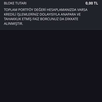 İş Bankası Yatırım Hesabımda Satışını Yaptığım Hissenin Parasına Bloke Koyuyor