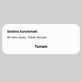 Samsung Telefon Watch 4 Saatiniz Kurulamadı Hatası
