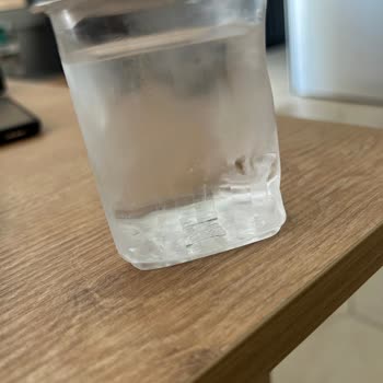 Kayın Su Kayın Bardak Su Küflü!