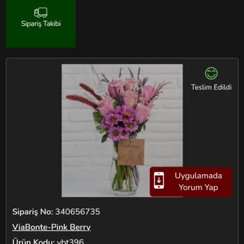 ViaBonte Alakasız Ürün Gönderilmesi