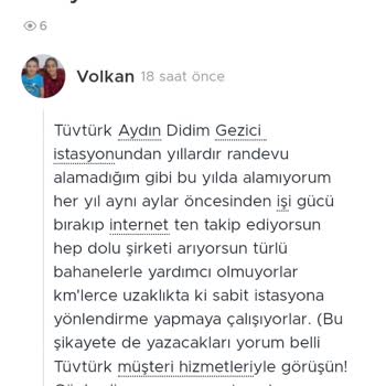 Ulaştırma ve Altyapı Bakanlığı Tüvtürk Mağduriyeti Ve Sorunun Çözülmemesi