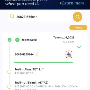 MNG Kargo Teslimatını Farklı Yerlere Yapması