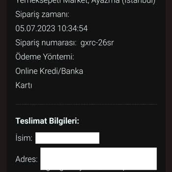 Yemeksepeti Market Teslimat Süresi Yanıltması