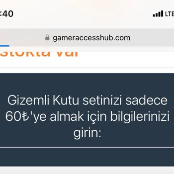 Amazon Gizemli Kutu Oyunu İle İlgili Sorun