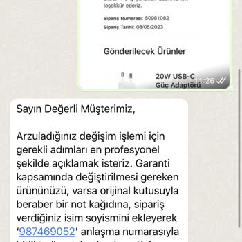 Appleturkiye.com (özel) Para İadesi Çakma Ürünler.