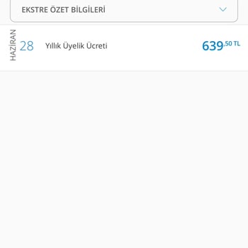Denizbank Yıllık Üyelik Ücreti