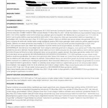 Reeder Hakem Heyeti Kararına Rağmen Paramı İade Etmiyor