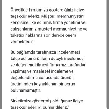 Hummel Ürününe Sahip Çıkmıyor.