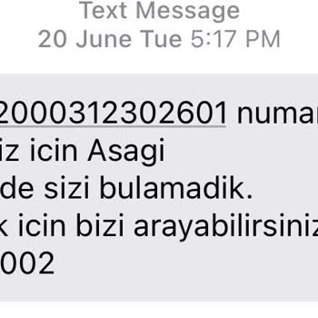 İninal AGT Teslimat Yapılamıyor