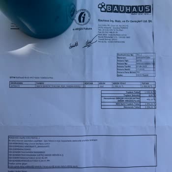 Bauhaus Sunfun Toscana Şemsiye Kurulumda Kullanılamaz Duruma Geldi