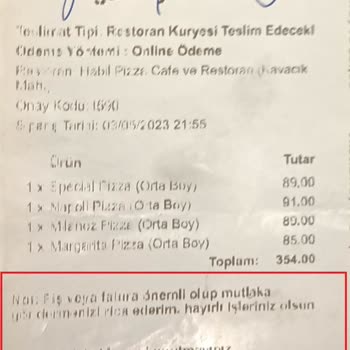 Getir Vergi Mi Kaçırıyor!