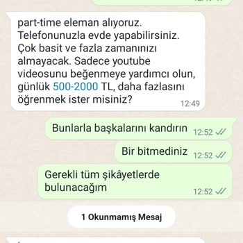 WhatsApp Üzerinden Gelen Mesajlar Ve Bilgilerime Erişim