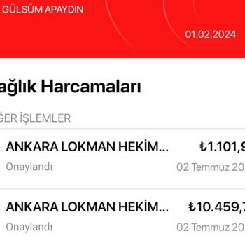 Lokman Hekim Hastaneleri Lokman Hekim Sincan Hastanesi Söylenenden Fazla Ücret Aldı