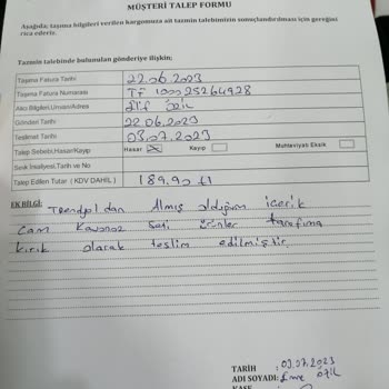 Sürat Kargo Ürün Taşıma Özensizliği Ve Müşteri Mağduriyeti