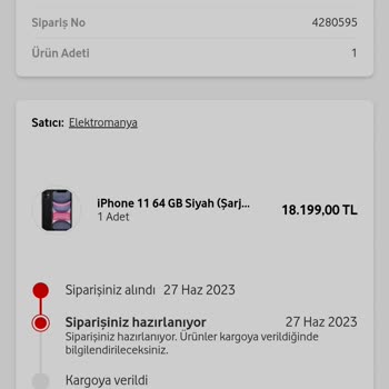 Elektromanya.com Satın Alınmış Ürünü Göndermiyorlar