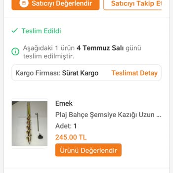 Sürat Kargo Teslim Etmediği Kargoyu Teslim Edildi Olarak Gösteriyor