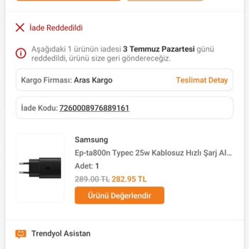 Trendyol Kötü Satıcının Bana Sahte Ürün Satmasına Aracılık Etti!