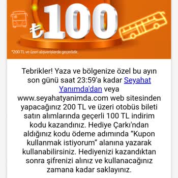 Vodafone Seyahat Kuponu Kullanımı