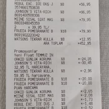 Watsons Müşteri Olma Bedeli