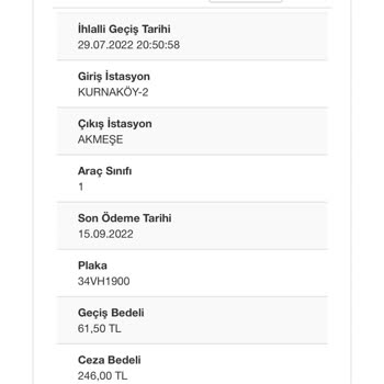 Kuzey Marmara Otoyolu Kmo Anadolu Otoyol İşletmesi'ne Dikkat! İcra Takibi Dosyası Geldi!