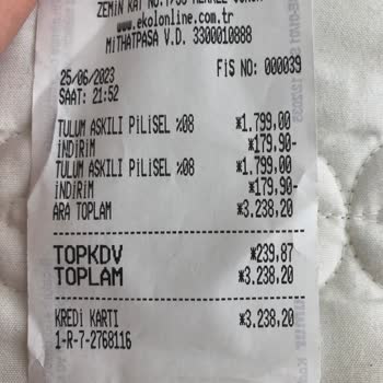 Ekol Giyim Çorum Ahlpark AVM De Yüksek Fiyata Ürün Satılması