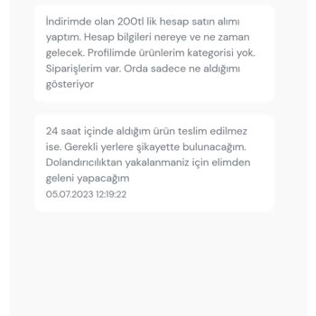 Ucuzhizmetler.com Hesap Satın Alım Ve Ulaşmaması