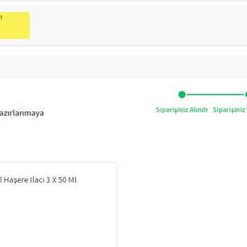 Hedef İthalat Trendyol Üzerinden Aldığım Ürünü Göndermiyor.