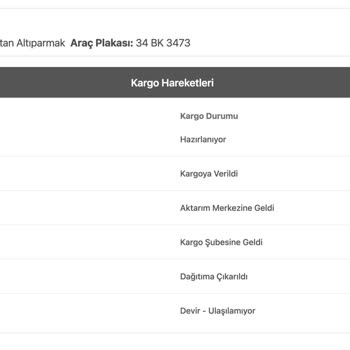 Bir Günde Kargo Tarafından Gönderilen Kargom Bana Ulaşmadı.