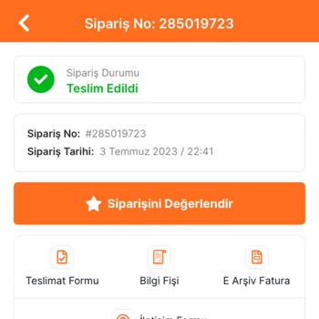 Migros'tan Eksik Gelen Siparişler Ve Bilgilendirme Yapılmaması