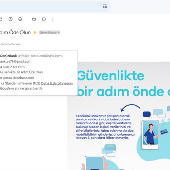 Denizbank Mail İleti Şikayeti
