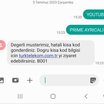 Türk Telekom Prime Ayrıcalıklarından Faydalanmak İstiyorum