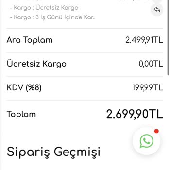Mobilya Noktası Sipariş Verdim Ürün Gönderilmedi