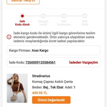 Stradivarius Ve Trendyol 2. Ci Defadır Aynı Kusurlu Ürünü Gönderiyor