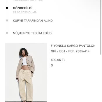 Zara Kargomu Bana Ulaştırmadılar