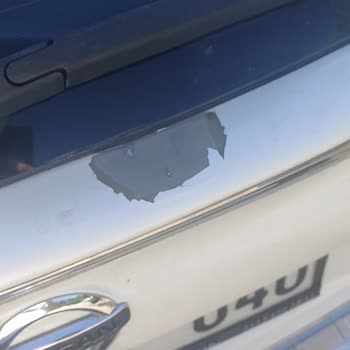 Nissan Qashqai Aracın Boya Dökülmesi