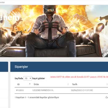 Gamerhanem İsimli Site Ürün Satışı Yapıyor, Ürün Kullanılamıyor!