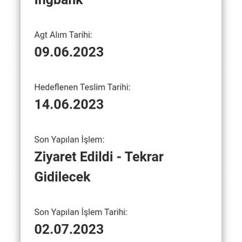 AGT Kurye 26 Gündür Gönderimi Getirmiyor
