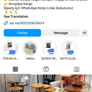 Cakirbey_ahsap (Instagram) Alışveriş Yaparken Sorun Yaşadım