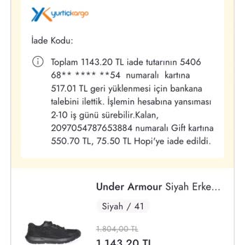 Boyner'den Alınan Ürünü Gönderilmeyip Ürünün Fiyatını Arttırdılar