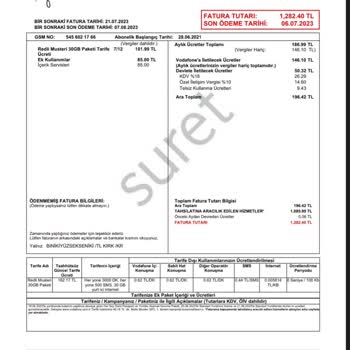 Vodafone'nin Habersiz Mobil Ödeme Yapması.