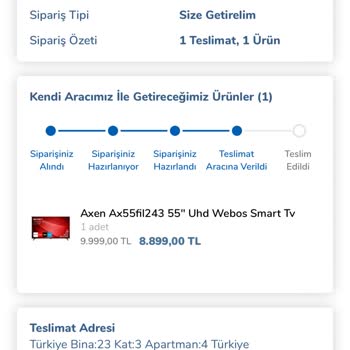 Carrefour SA Ürünüm Hala Gelmedi