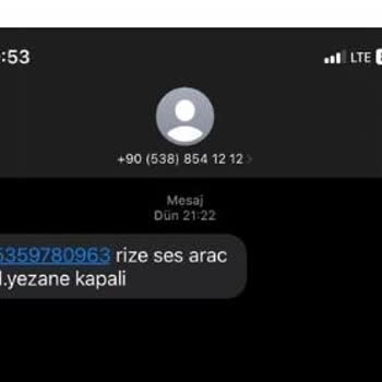O-bilet Üzerinden Bilet Satın Aldığım Rize Ses Firmasından Şikayet!