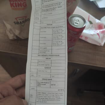 Popeyes Yanlış Ürün Değişimi Yapılmadı Param İade Edilmedi