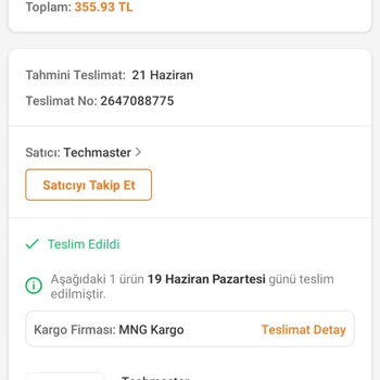 Trendyol.com Ürünün Arkasında Durmuyor