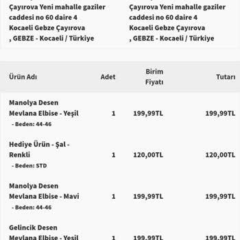 Lizbutik.com'dan Siparişimle İlgili Sorun Yaşıyorum